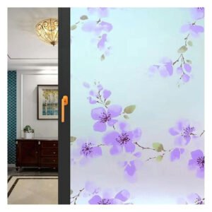 New Era Frosted Glass Film Cherry Blossom Print 600 mm — SA Home Builder Store