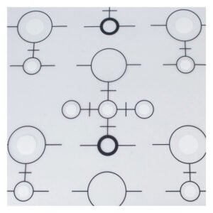 New Era Geometric Print Frosted Glass Film 800 mm — SA Home Builder Store