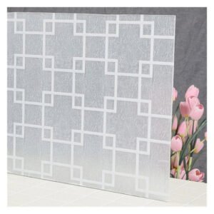 New Era Square Print Frosted Glass Film 2000 x 800 mm — SA Home Builder Store