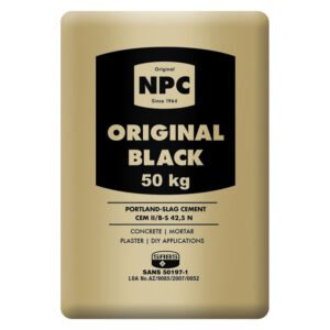 NPC 42.5N Plus Cement Black 50 kg — SA Home Builder Store