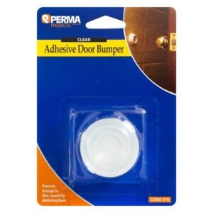 Perma Door Bumper Adhesive Clear 42 x 18 mm — SA Home Builder Store