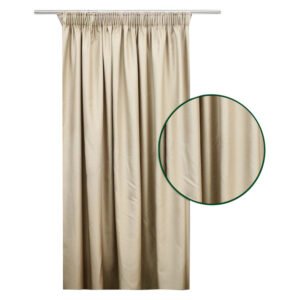 Plain Weave Curtain Cappuccino 2300 x 2180 mm — SA Home Builder Store