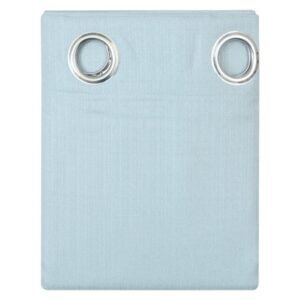 Plain Weave Eyelet Curtain Duck Egg 2300 x 2230 mm — SA Home Builder Store