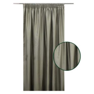 Plain Weave Tape Curtain Gun Metal 2300 x 2180 mm — SA Home Builder Store