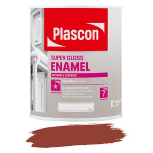 Plascon Super Universal Enamel Doors and Trims Paint Golden Brown 1 L — SA Home Builder Store
