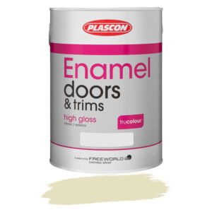 Plascon Super Universal Enamel Doors and Trims Paint Ivory 5 L — SA Home Builder Store