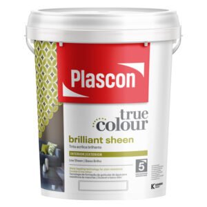 Plascon True Colour Brilliant Sheen Paint White 20 L — SA Home Builder Store