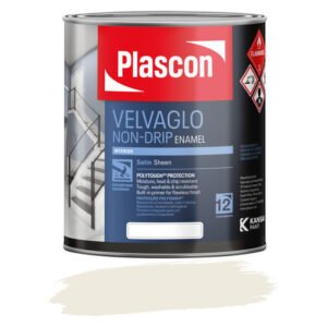 Plascon Velvaglo Paint White 1 L — SA Home Builder Store
