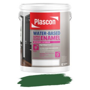 Plascon Water Based Super Gloss Enamel Paint Windsor Green 5 L — SA Home Builder Store