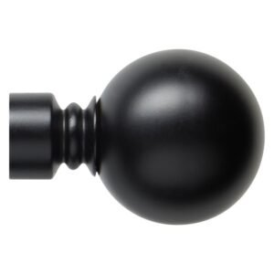 Plastic Ball Finial Black 25 mm — SA Home Builder Store