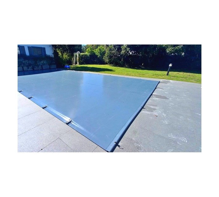 PowerPlastics Solid Safety Pool Cover - Black (4000 x 2500 x 250mm) — SA Home Builder Store