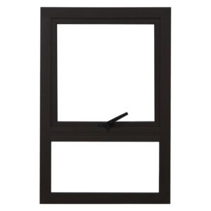 Prestige Top Hung 1v Aluminium Window - Bronze (600 x 900mm) — SA Home Builder Store