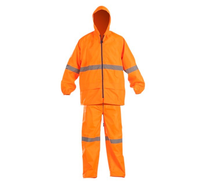 Rainsuit Reflective Tape Rubberised Orange S — SA Home Builder Store