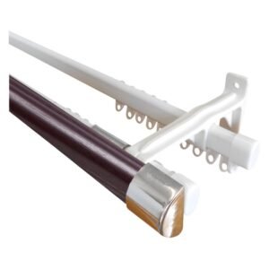 Rod and Double Track Mahogany 33 x 1500 mm — SA Home Builder Store