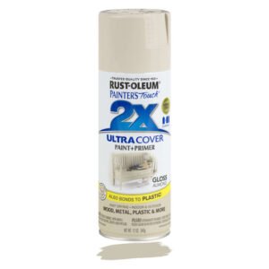 Rust-Oleum Spray Paint Touch 2X Ultra Cover Gloss Almond 340 g - Exclusive to Builders — SA Home Builder Store