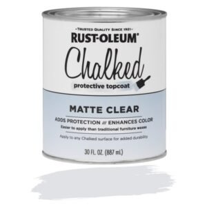 RustOleum Chalked Protective Topcoat Paint Matte Clear 887 ml — SA Home Builder Store