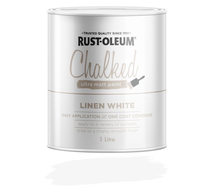 RustOleum Chalked Ultra Matte Paint Linen White 887 ml — SA Home Builder Store