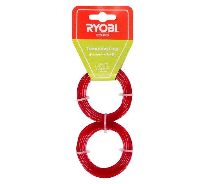 Ryobi 2 x Trimmer Line (5000 x 2.4mm) — SA Home Builder Store