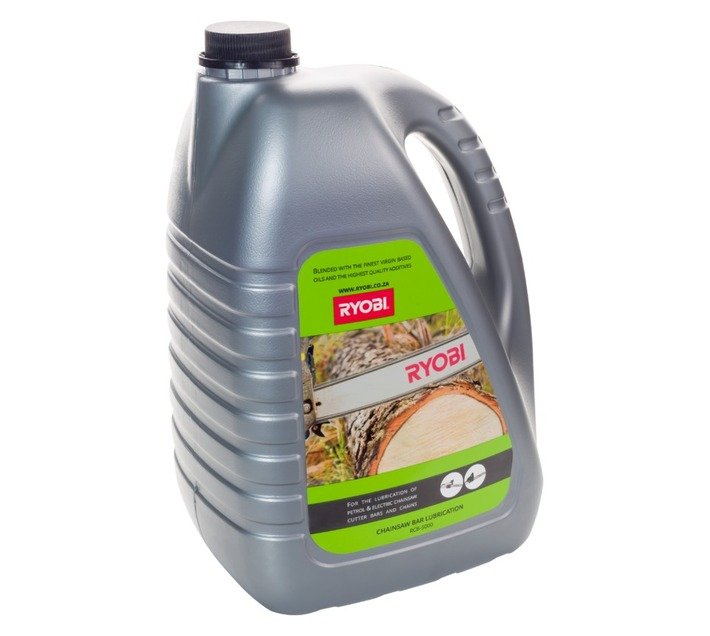 Ryobi Chainsaw Bar Lube Oil 5L (170 x 300 x 120mm) — SA Home Builder Store