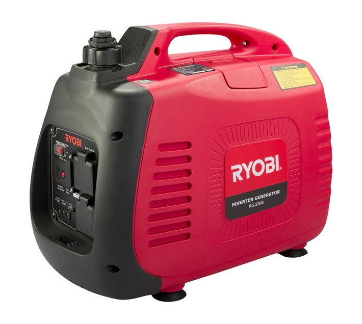 Ryobi Inverter Generator 2.2 KW Black/Red — SA Home Builder Store