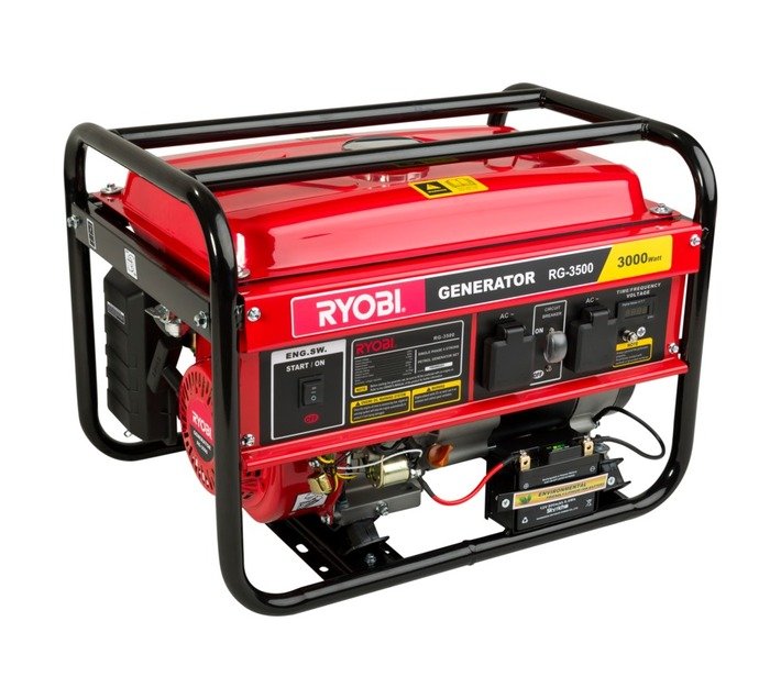 Ryobi RG-3500 Generator 3500 W 4-Stroke Key-Start — SA Home Builder Store