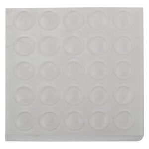 Safe Top Adhesive Bumper Round Clear 7 x 1.5 mm x 25 Pads — SA Home Builder Store