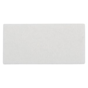 Safe Top Adhesive Felt Pad Rectangular White 50 x 100 x 1 Pad — SA Home Builder Store