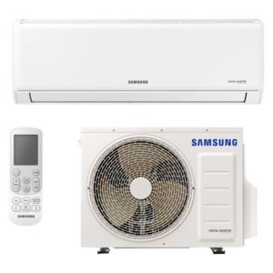 Samsung 12000 BTU Inverter Air Conditioner Energy Saving Split AC with Fast Cooling Heat and Cool Functio White AR4500