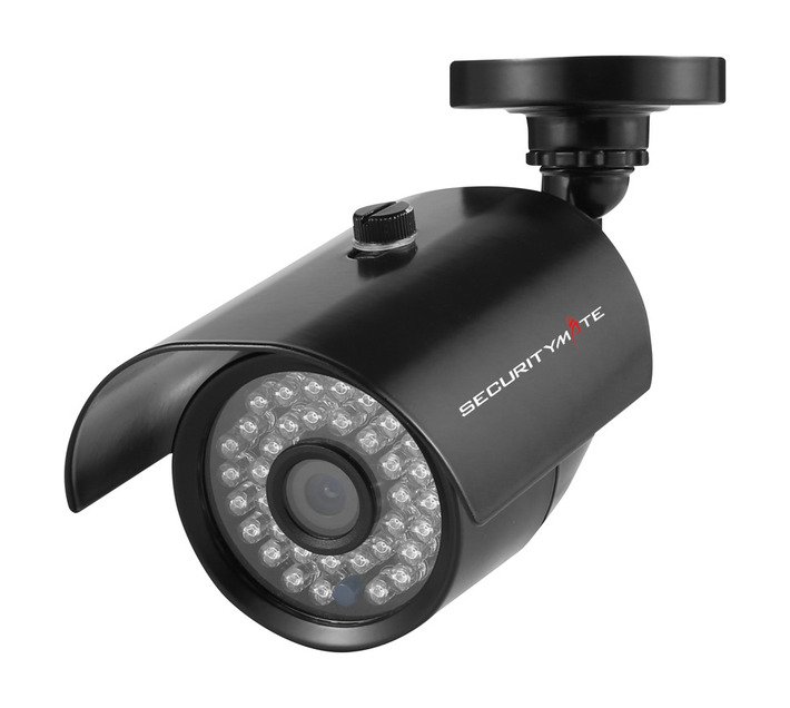 Securitymate HD CCTV Camera Black 85 x 190 x 145 mm — SA Home Builder Store