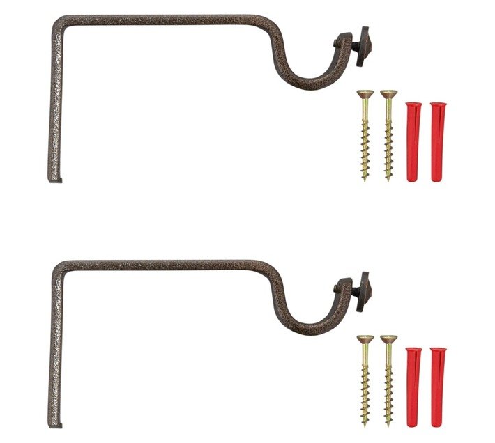 Single Chariot Bracket Copper 22 mm 2 Pack — SA Home Builder Store