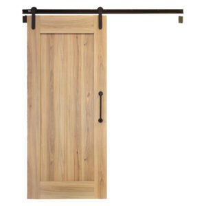 Slide 'n Space Classic Barn Style Sliding Door Plain (Sahara) — SA Home Builder Store