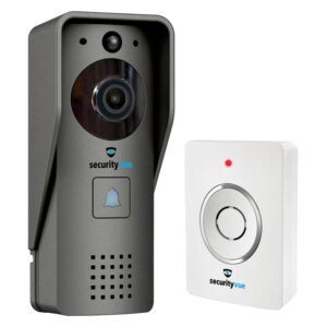 Smarthome Wi-Fi Video Intercom White and Black — SA Home Builder Store