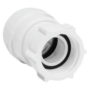 Speedfit 2 x BSP Female Coupler - White (15mm x 1/2 Inch) — SA Home Builder Store