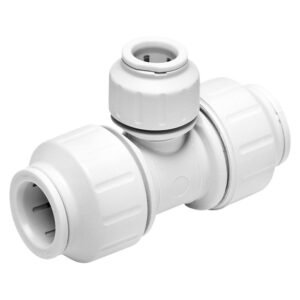 Speedfit Reducing Tee - White (22 x 22 x 15mm) — SA Home Builder Store