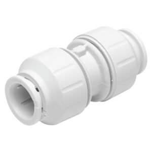 Speedfit Straight Connector - White (15mm) — SA Home Builder Store