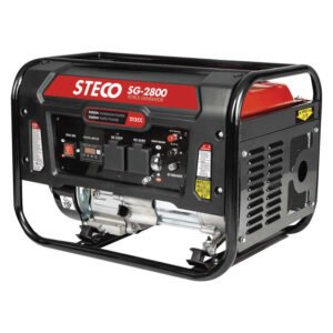 STECO Generator 2800 W Red and Black — SA Home Builder Store