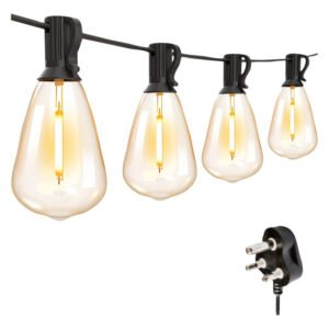 Stellar Lighting 25 LED Vintage String Lights 10 m — SA Home Builder Store