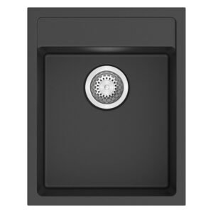 Sternhagen Waltz 400 Quartz Granite Kitchen Sink Single Bowl Black Premium Quality Durability — SA Home Builder Store