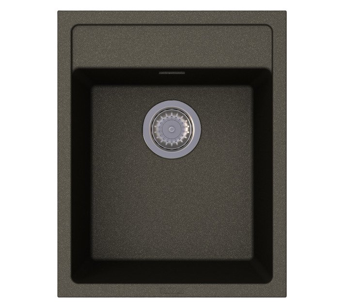 Sternhagen Waltz 400 Quartz Granite Kitchen Sink Single Bowl Metallic Grey Premium Quality Luxury — SA Home Builder