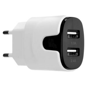Superfly Micro Wall Charger 3.4 A Dual USB White — SA Home Builder Store