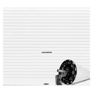 Swartland Hydro Roll Up Garage Door Snow White Lite 2450 x 2100 mm — SA Home Builder Store