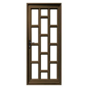 Swartland Kayo Aluminium Semi-Brick Glass Exterior Door 900 x 2100 mm — SA Home Builder Store