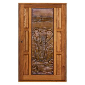 Swartland Kayo Pre Hung Elephant Pivot Exterior Door 1200 x 2032 mm — SA Home Builder Store
