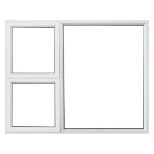 Swartland Kenzo Aluminium Top Hung Window - White (1490 x 1190mm) — SA Home Builder Store