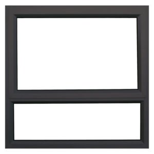 Swartland Kenzo PT99C Aluminium Top Hung Window - Charcoal (890 x 890mm) — SA Home Builder Store