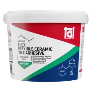 TAL Flex Flexible Ceramic Tile Adhesive White 5 kg — SA Home Builder Store