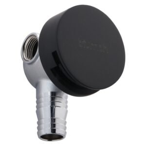 Triumph Nikki Round Bath Spout Matt Black — SA Home Builder Store