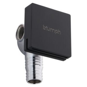 Triumph Nikki Square Bath Spout Matt Black — SA Home Builder Store