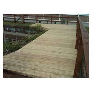Unbranded Pine Timber Decking 3000 x 96 x 21 mm — SA Home Builder Store