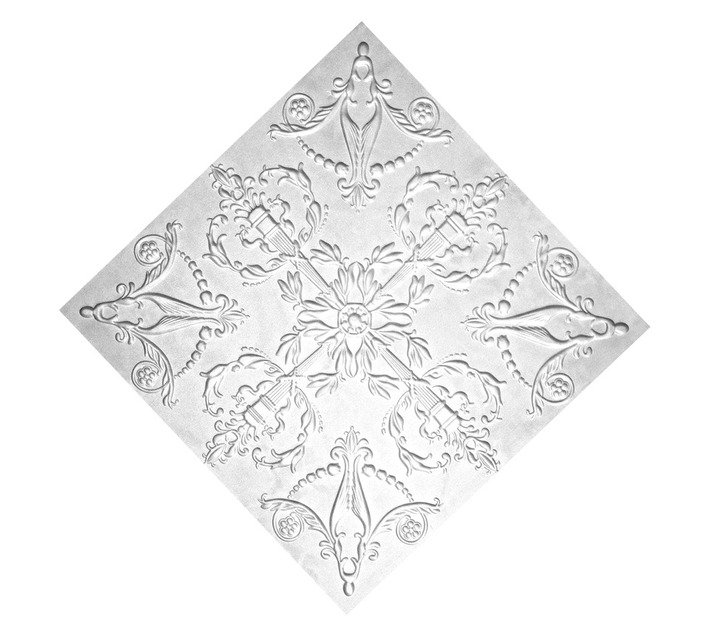 Upper Edge 2038 Polystyrene Ceiling Tile - Pearl (500 x 500mm) 2sqm — SA Home Builder Store